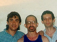 De izquierda a derecha: Carlos A. Aguilera, Alceste y Pedro Marqus