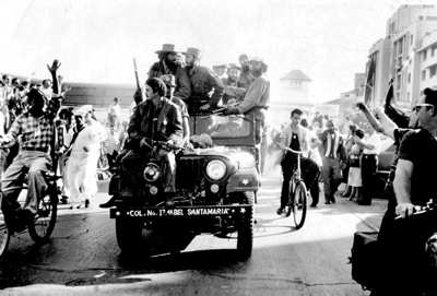 Entrada de Fidel Castro en La Habana el 8 de enero de 1959
