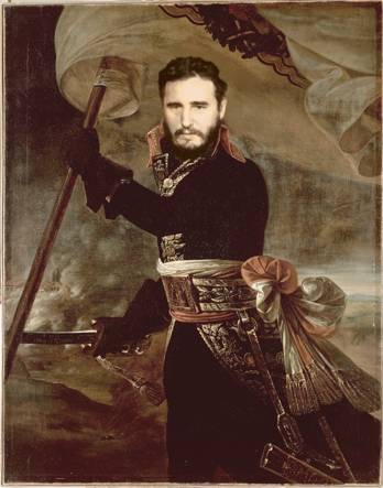 Napoleón entrando en La Habana