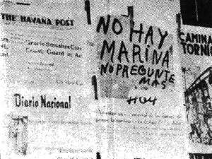 no hay Marina