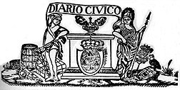 viñeta-logotipo de un periódico habanero del primer período constitucional
