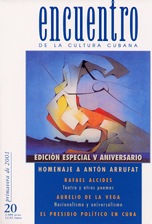 portada de Encuentro, primavera 2001