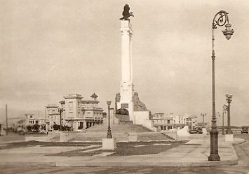 El Malecn. Monumento al Maine. (entre 1900 y 1910)