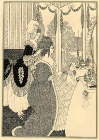 Aubrey Beardsley: The Toilet