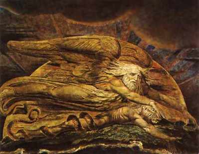 William Blake: Creación de Adán