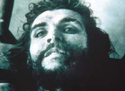 el cadver del Che Guevara