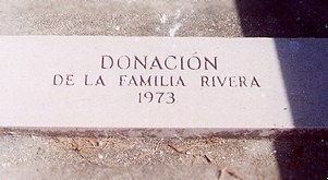 donativo de la Familia Rivera