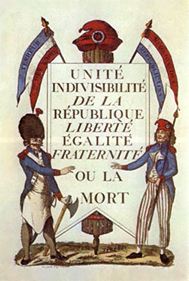 cartel de la Revolución Francesa