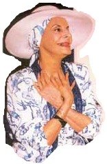 Alicia Alonso en traje de campesina villaclarea