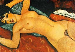 desnudo de Modigliani