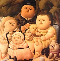 Fernando Botero: La familia Pinzn