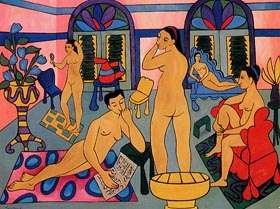 Cundo Bermúdez: Desnudos al mediodía (1945)