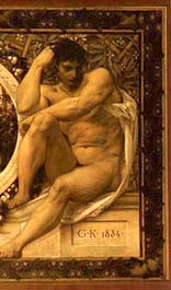 Gustav Klimt: Idilio (detalle)
