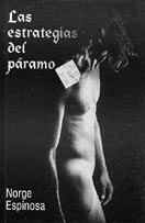 portada del poemario Las estrategias del pramo