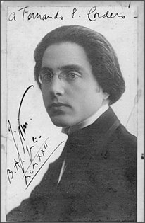 Joaqun Nin en 1922