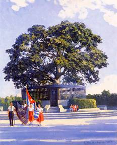 Esteban Valderrama: el Parque de la Fraternidad, 1957