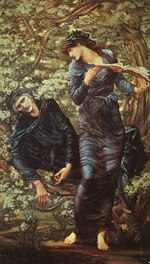 Edward Brune-Jones: Beguiling of Merlin (1874)