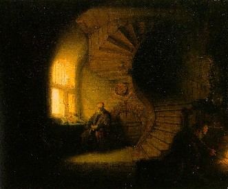 Rembrandt: El filósofo