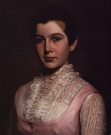 Federico Martínez: retrato de María Wilson y Mijares (1881)