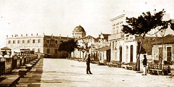 Alameda de Paula hacia 1850 (Charles DeForest Fredricks)