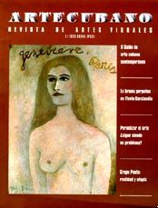 Revista Arte Cubano (portada)