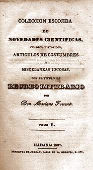 portada del Recreo Literario