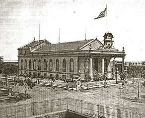 El Trotcha, tal como se veía en 1886 cuando fue inaugurado